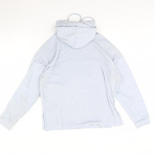 F&F Womens Blue   Pullover Hoodie Size M