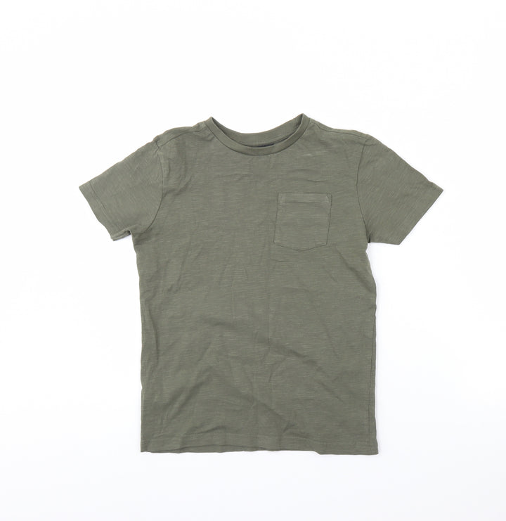 George Boys Green Basic T-Shirt Size 9 Years
