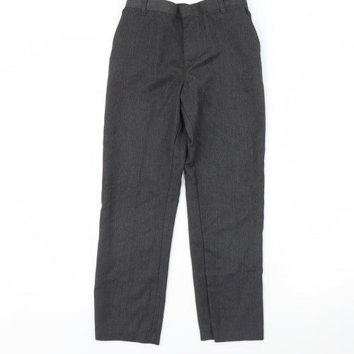 George Boys Grey   Dress Pants Trousers Size 9 Years - school