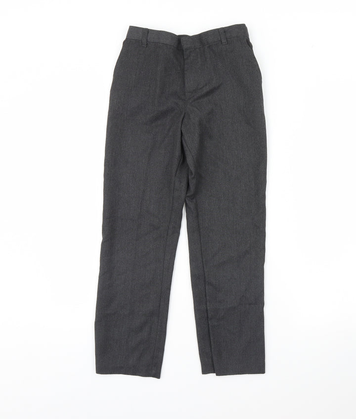 George Boys Grey   Dress Pants Trousers Size 9 Years - school