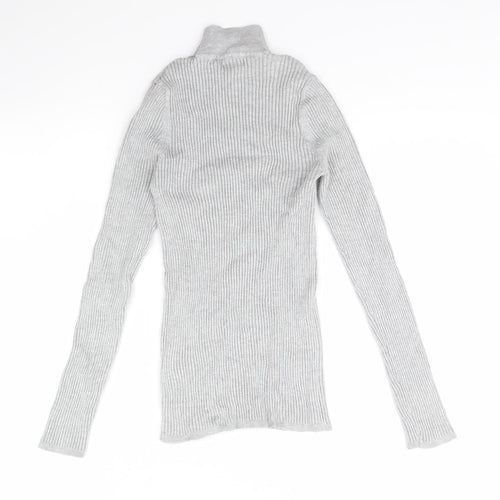 New Look Womens Grey   Pullover Jumper Size 10