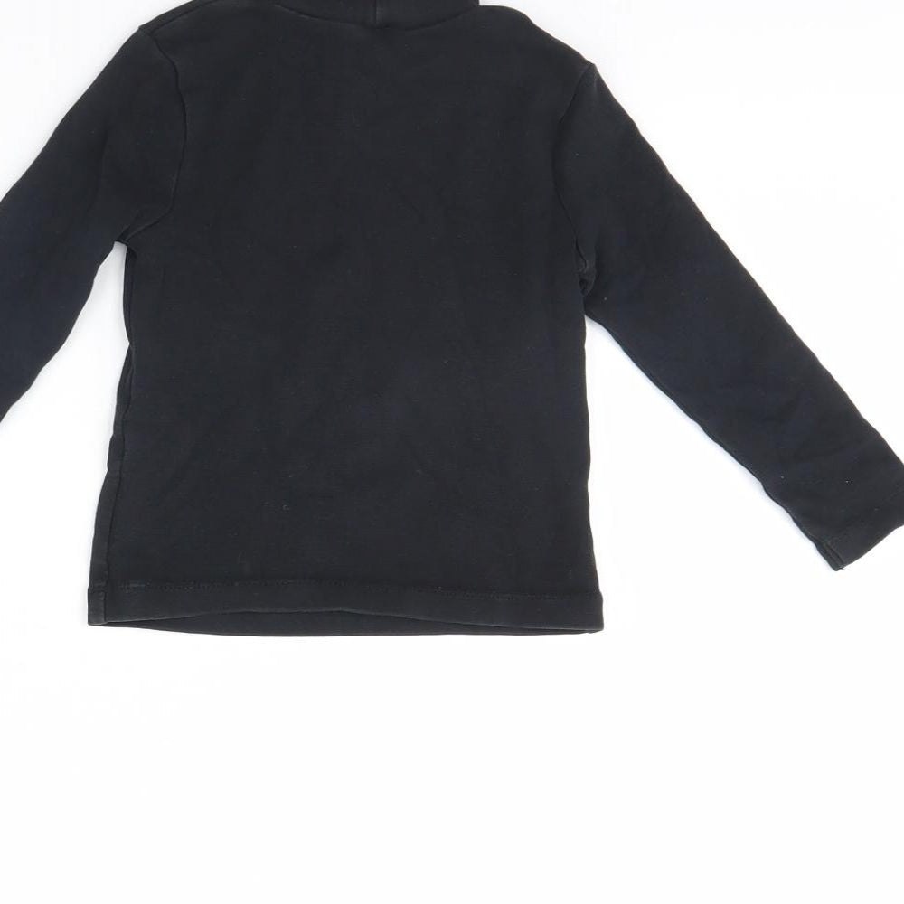 George Girls Black   Pullover Jumper Size 2 Years