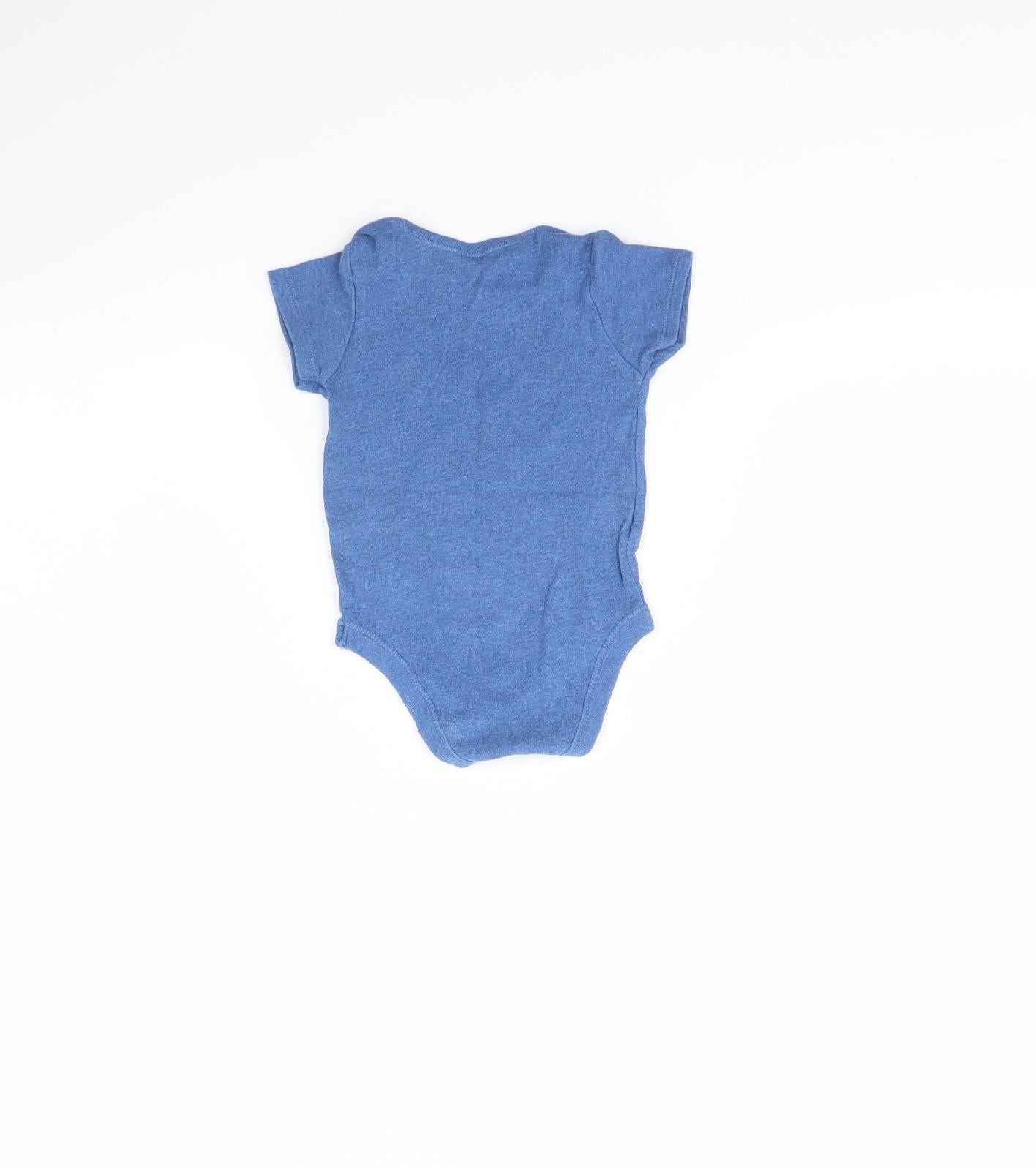 TU Baby Blue   Babygrow One-Piece Size 3-6 Months  - Whale