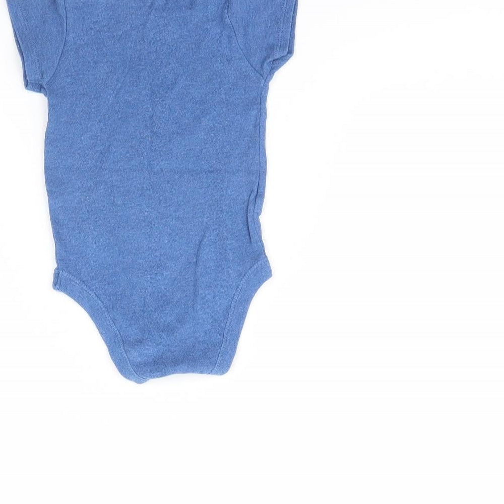 TU Baby Blue   Babygrow One-Piece Size 3-6 Months  - Whale