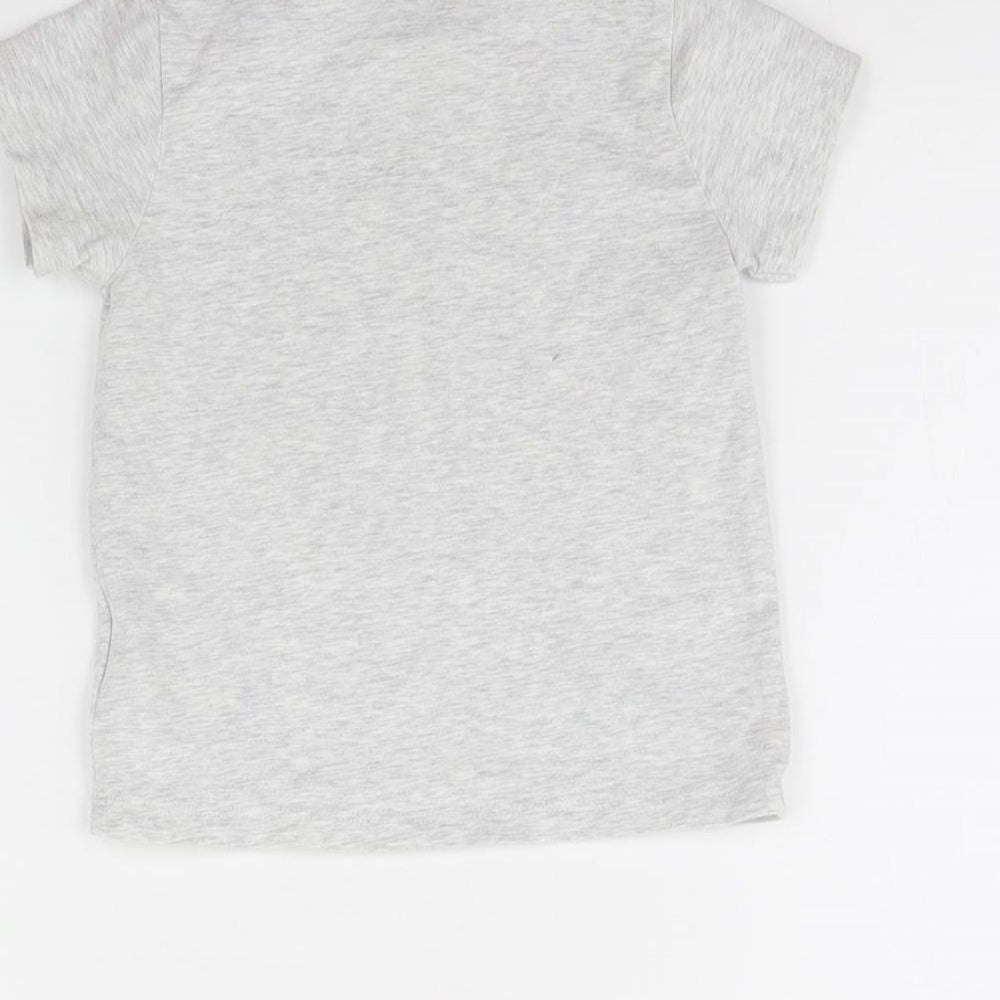 NEXT Baby Grey   Basic T-Shirt Size 12 Months  - Fish