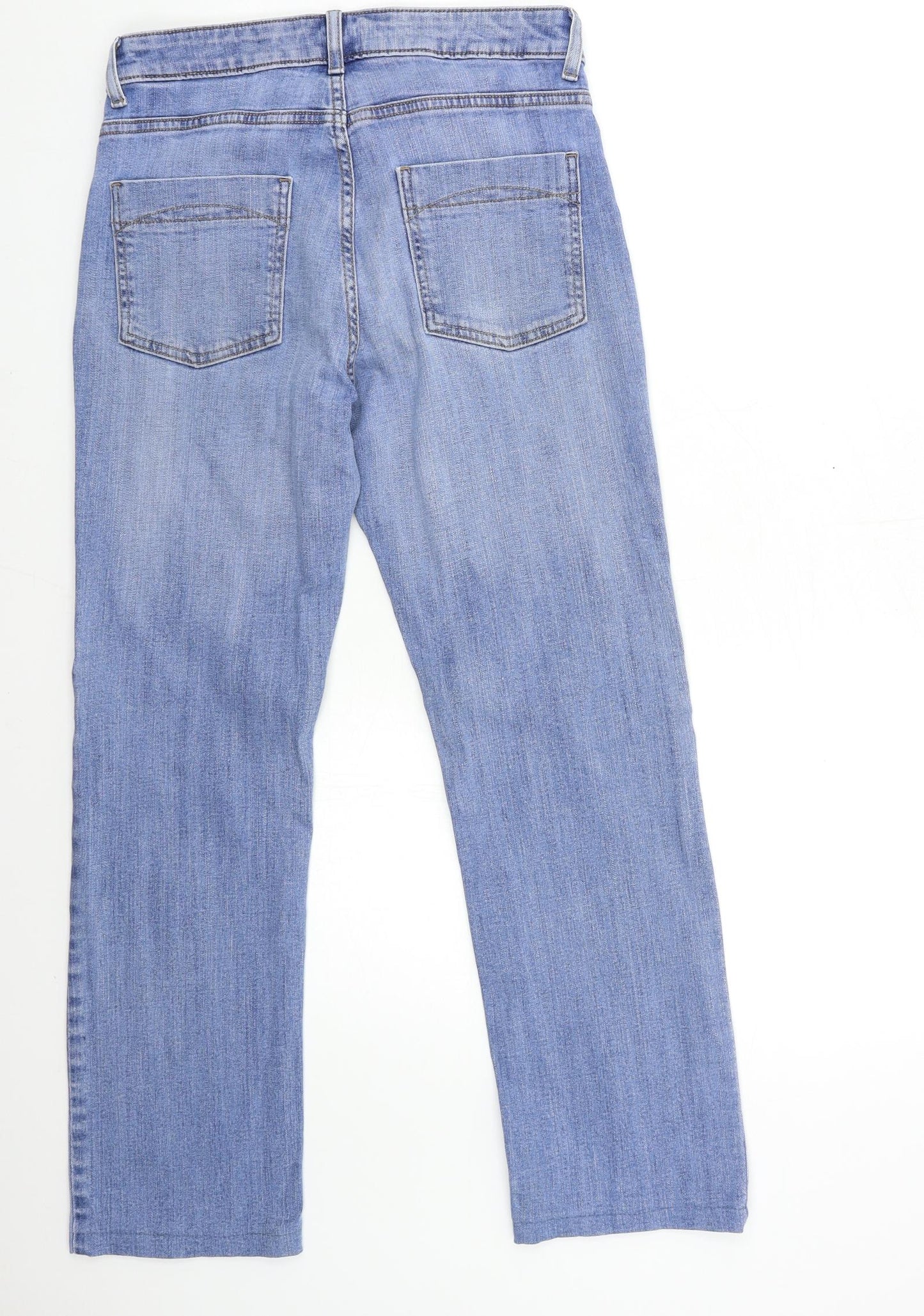 Marks and Spencer Womens Blue  Denim Skinny Jeans Size 10 L27 in
