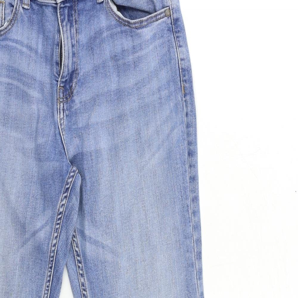 Marks and Spencer Womens Blue  Denim Skinny Jeans Size 10 L27 in
