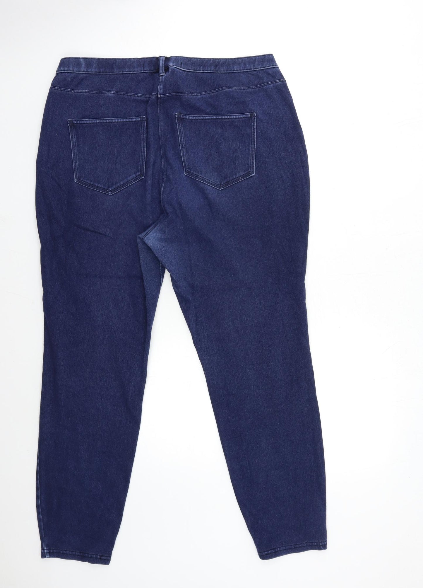 NEXT Womens Blue  Denim Jegging Jeans Size 18 L28 in