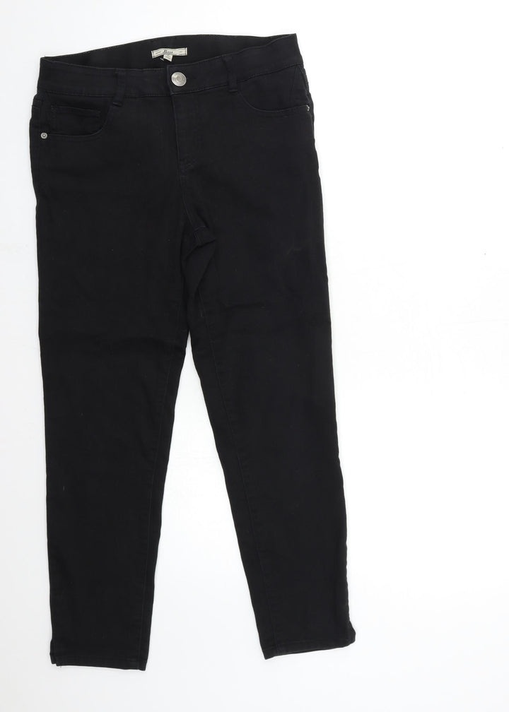Bass Womens Black Denim Skinny Jeans Size 6 L27 in