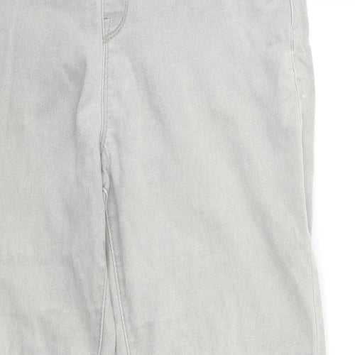 Denim & Co. Womens Grey  Denim Jegging Jeans Size 12 L30 in