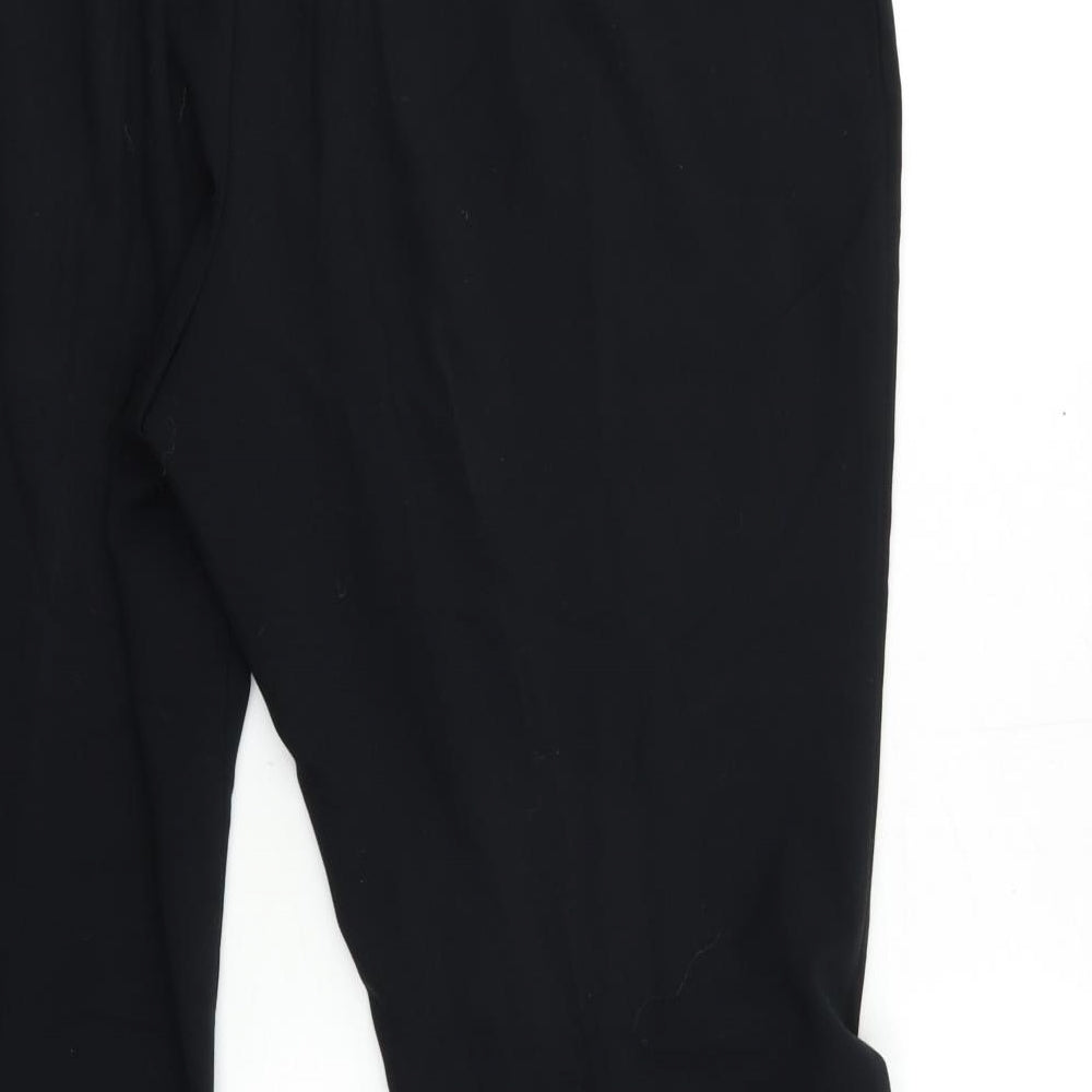 Marks and Spencer Womens Black   Trousers  Size 20 L28 in