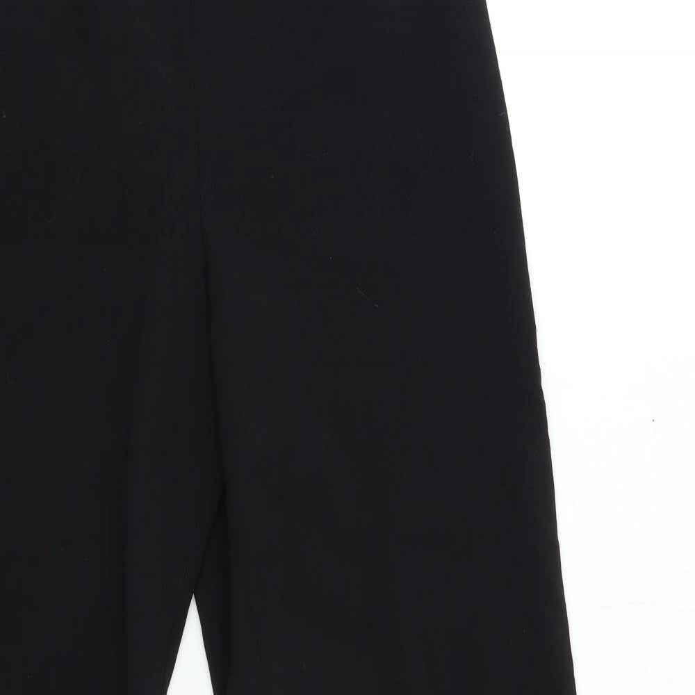 Marks and Spencer Womens Black   Trousers  Size 16 L29 in