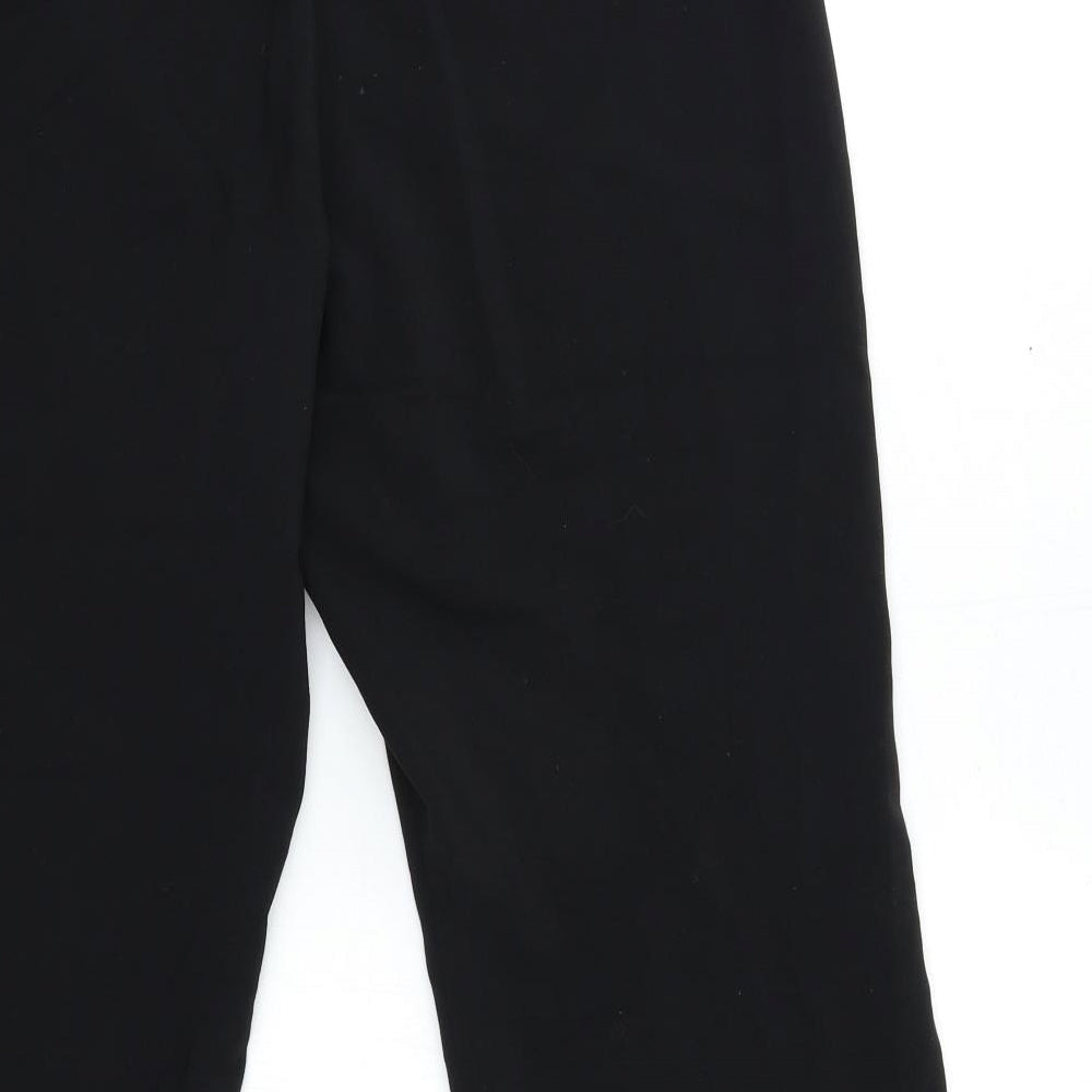 Marks and Spencer Womens Black   Trousers  Size 16 L29 in