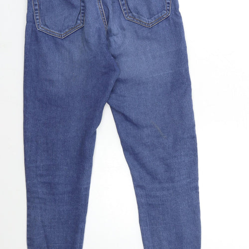 Denim & Co. Womens Blue  Denim Skinny Jeans Size 10 L28 in