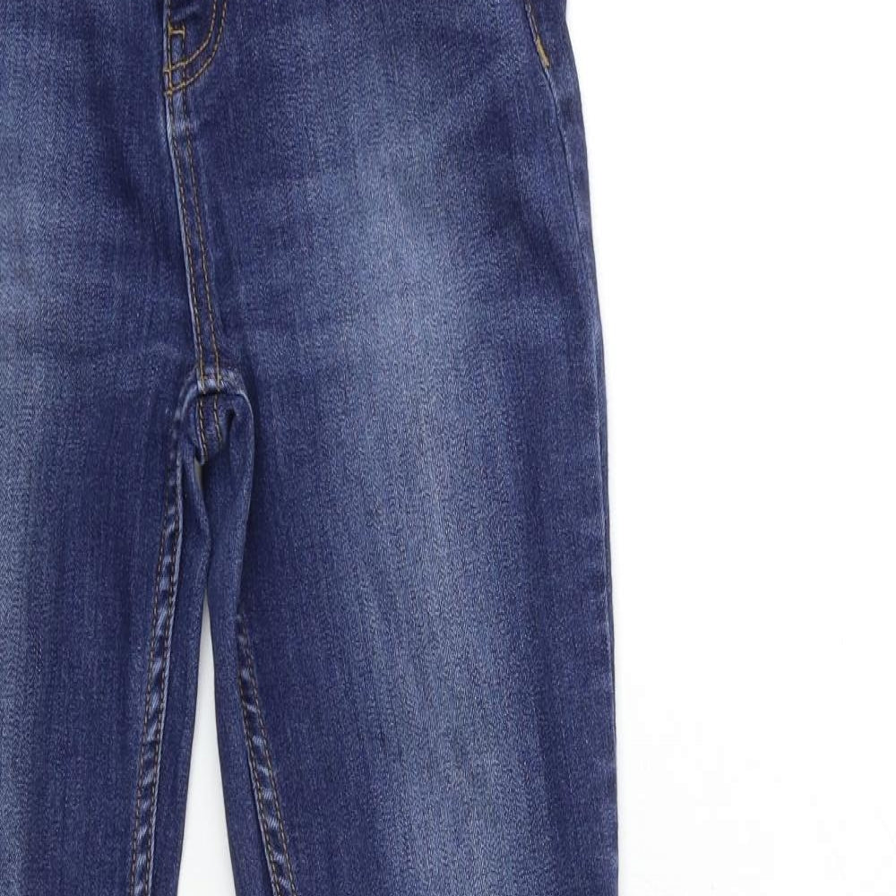F&F Womens Blue  Denim Flared Jeans Size 10 L20 in