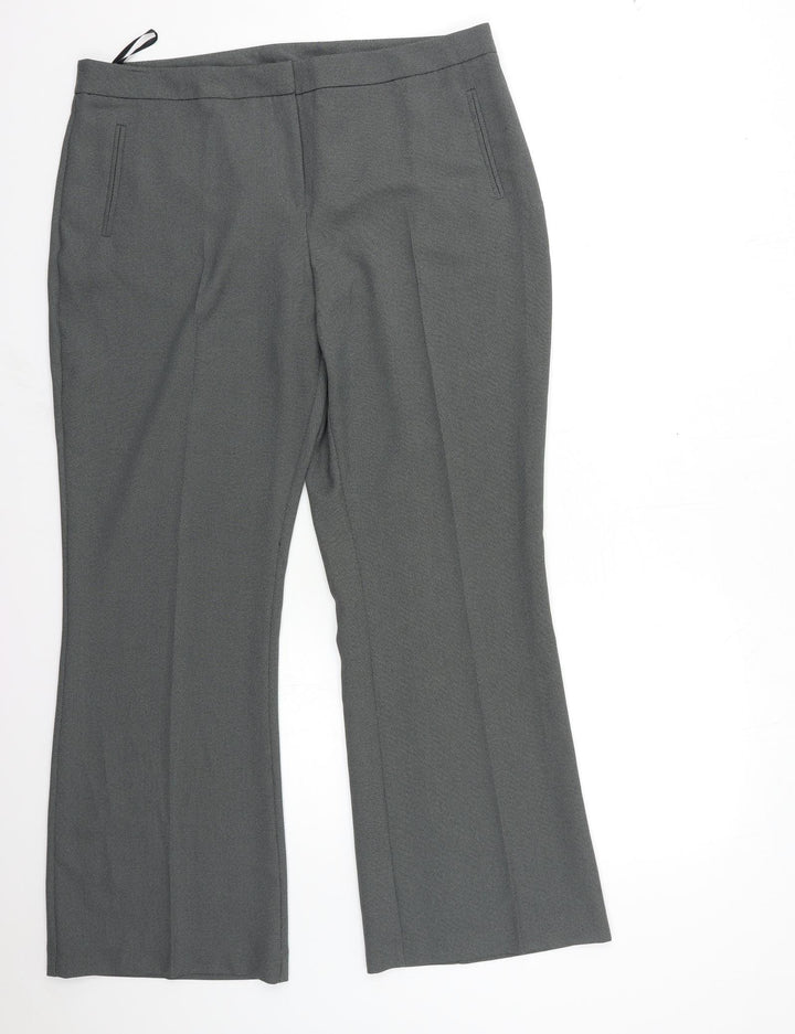 BHS Womens Grey   Trousers  Size 18 L30 in