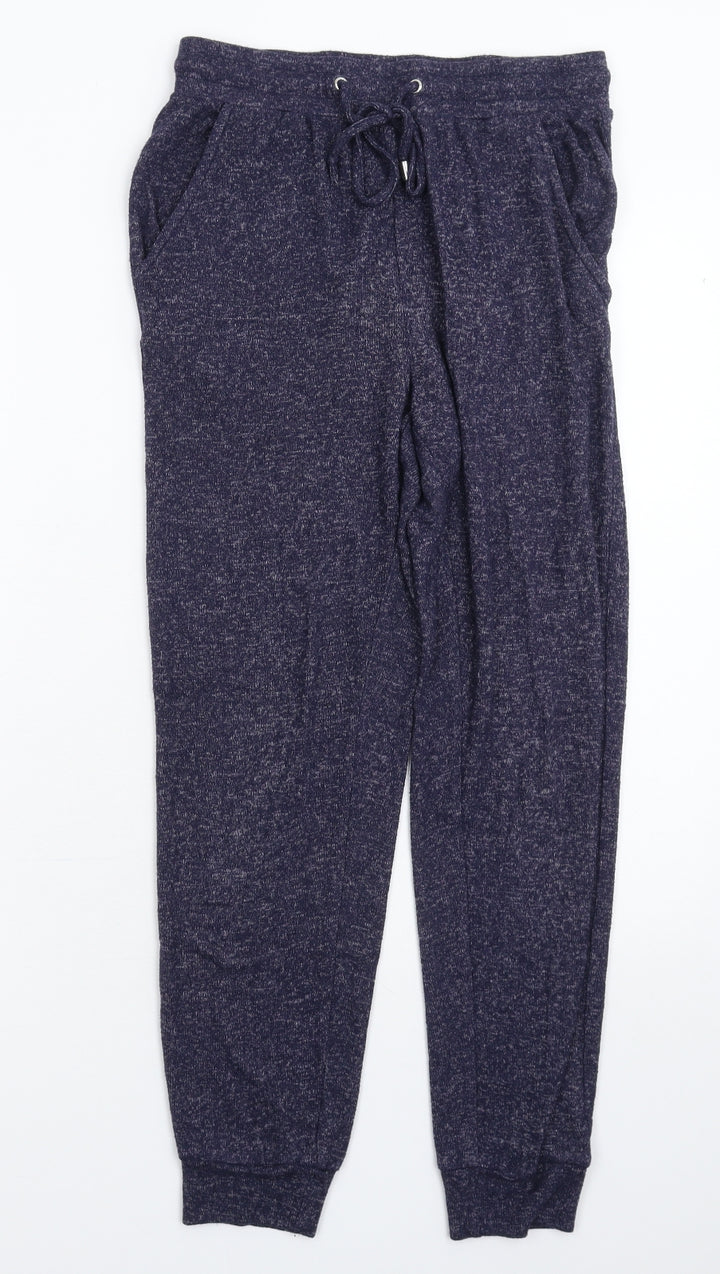 F&F Womens Blue   Sweatpants Trousers Size 8 L25 in