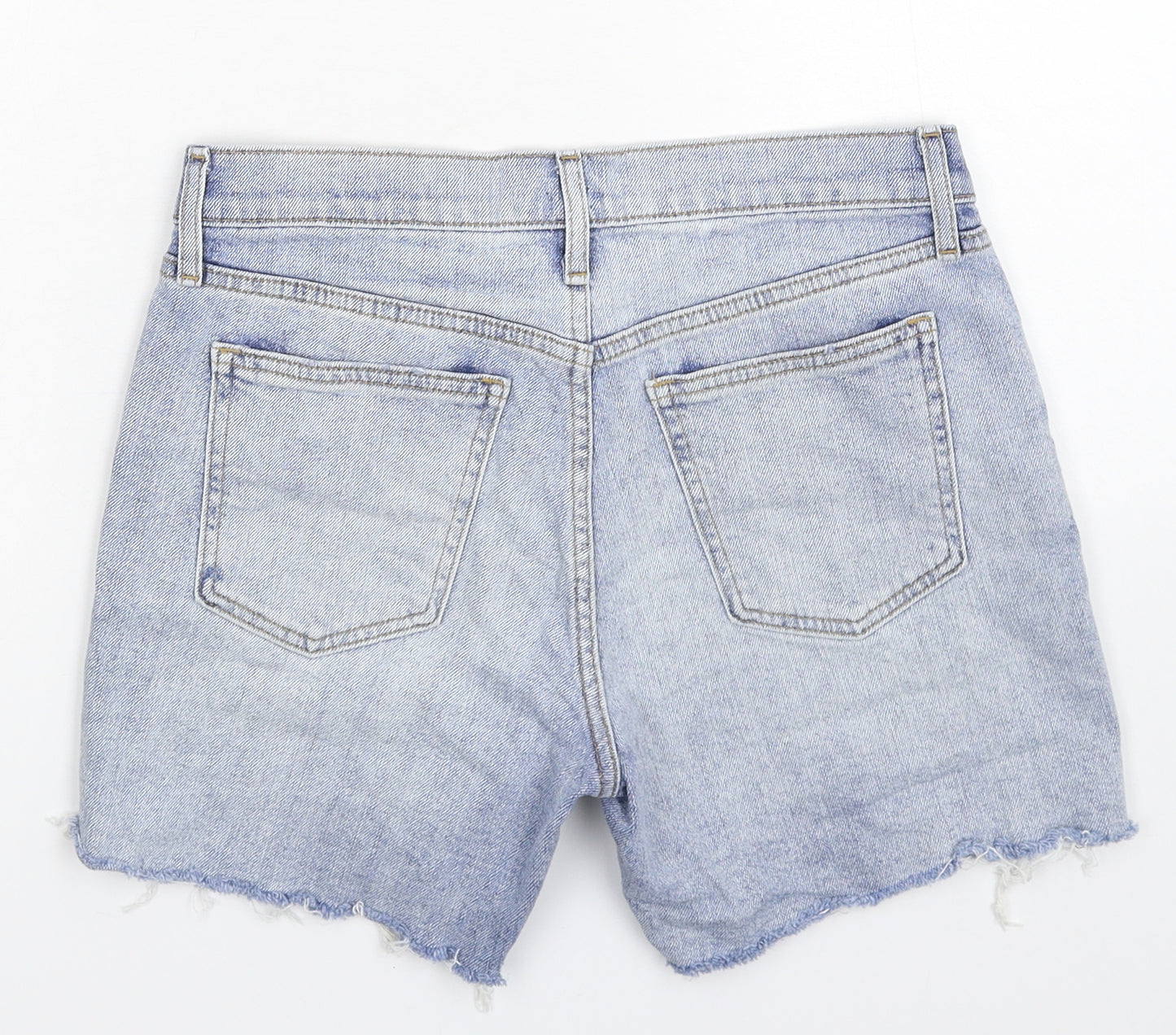 Gap Womens Blue  Denim Hot Pants Shorts Size 28 in