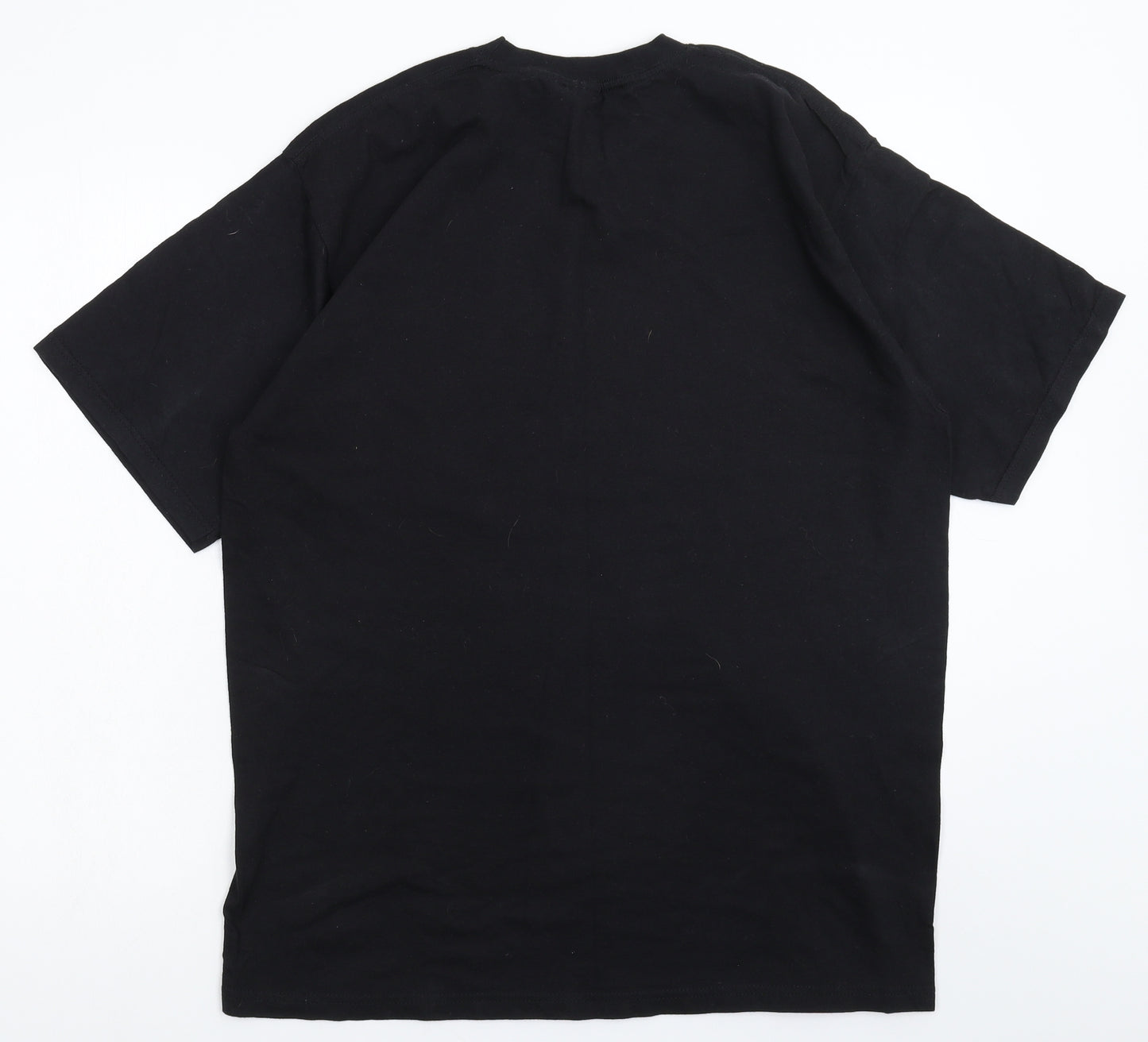Russell Mens Black    T-Shirt Size L