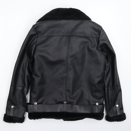 Maniere De Voir Mens Black   Jacket  Size S