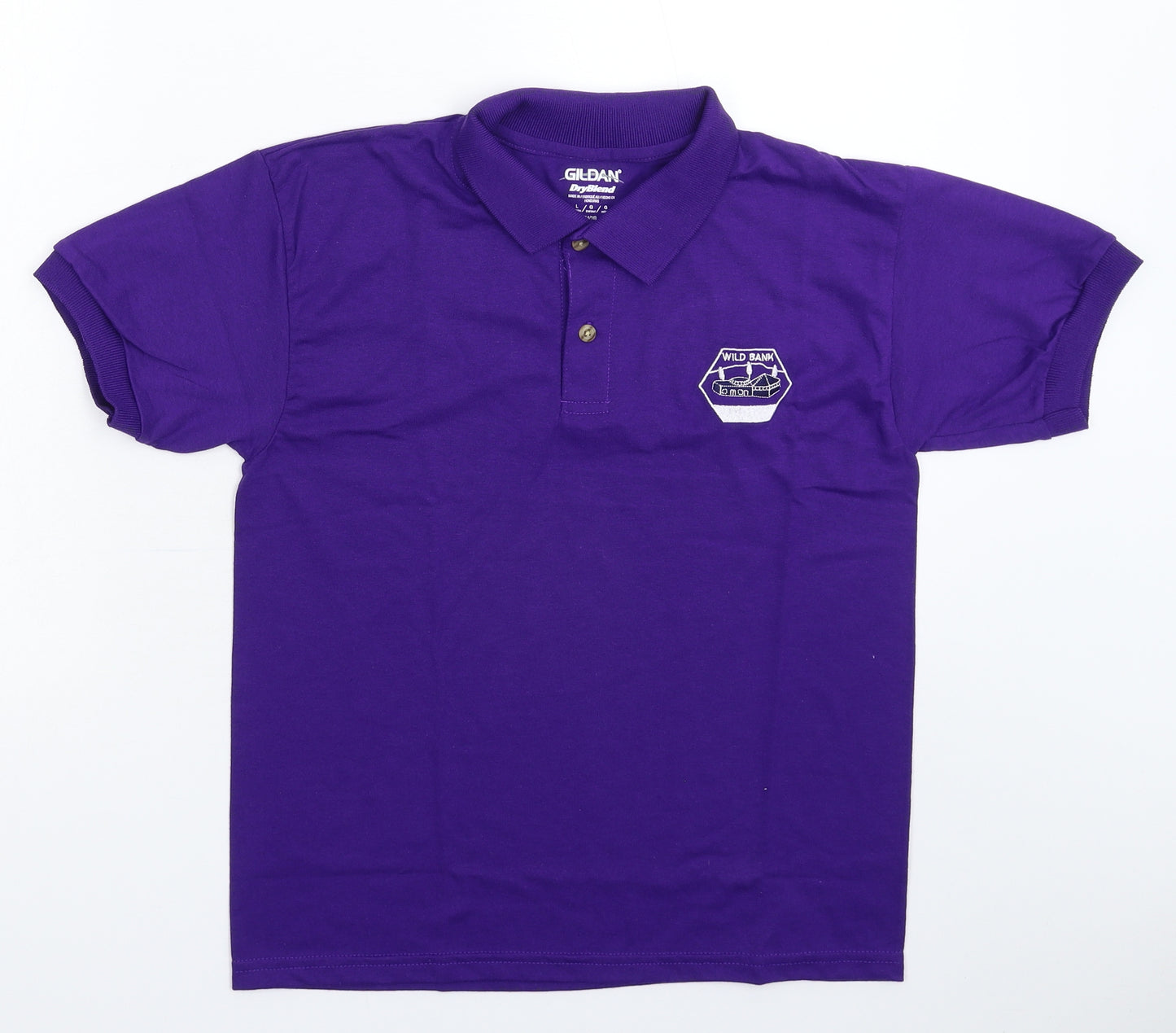 Gildan Boys Purple   Basic Polo Size 15-16 Years