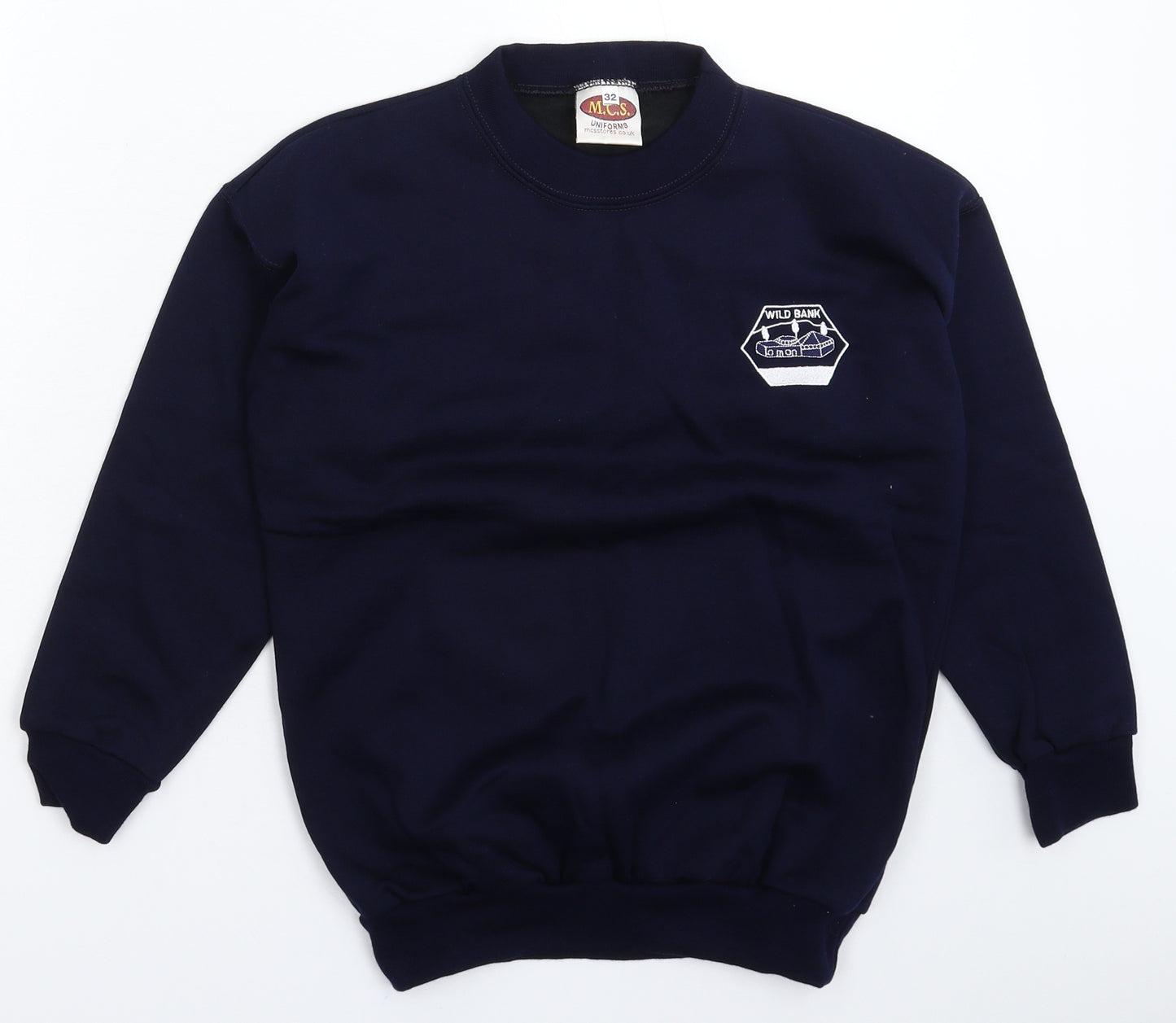 MCS Mens Blue   Pullover Sweatshirt Size XS