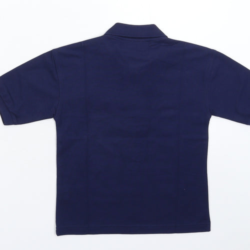Blue Max Boys Blue   Basic Polo Size 5-6 Years