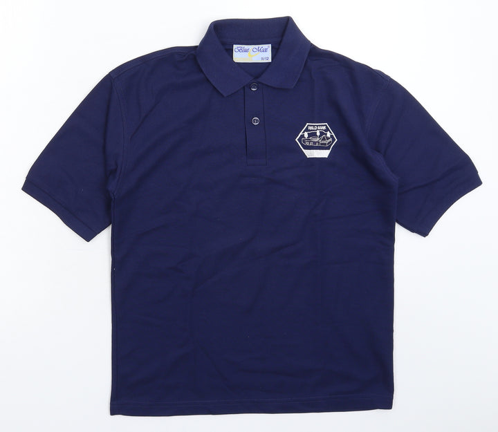 Blue Max Boys Blue   Basic Polo Size 11-12 Years