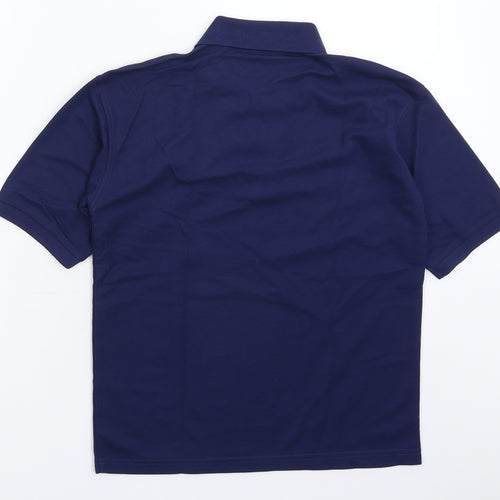 Blue Max Boys Blue   Basic Polo Size 11-12 Years