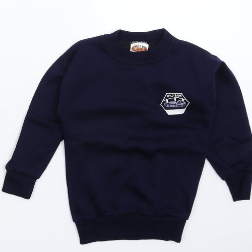 MCS Boys Blue   Pullover Sweatshirt Size S