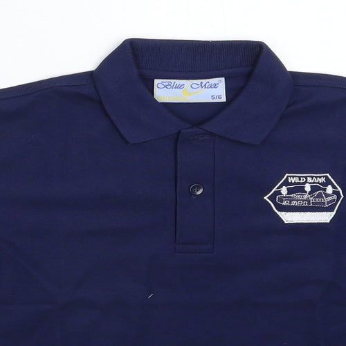Blue Max Boys Blue   Basic Polo Size 5-6 Years