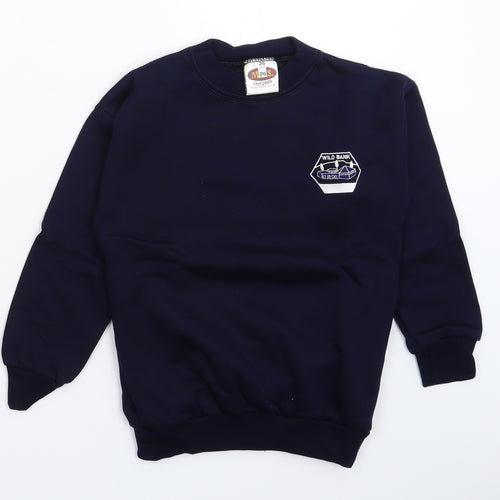 MCS Boys Blue   Pullover Sweatshirt Size S