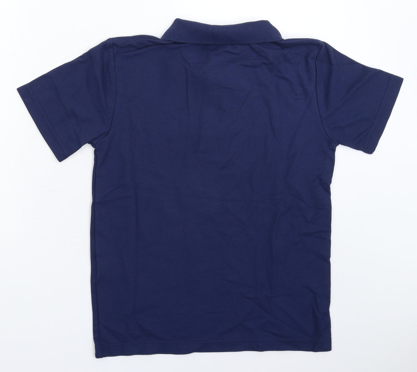 Woodbank Boys Blue   Basic Polo Size 13 Years