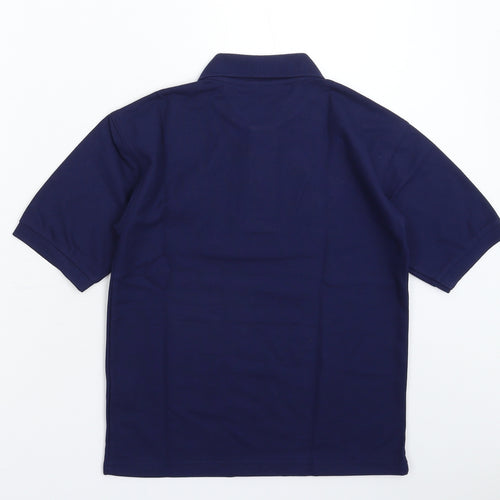 Blue Max Boys Blue   Basic Polo Size 9-10 Years