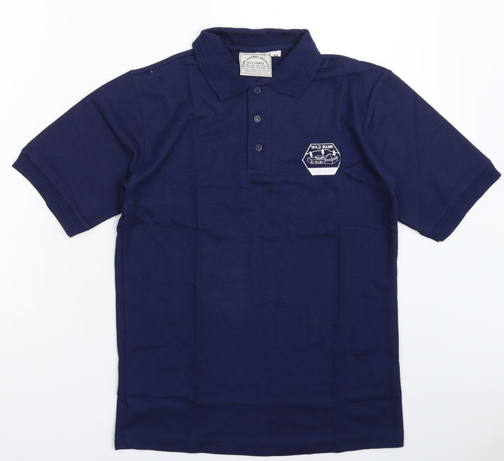 MCS Mens Blue Polo Size XS