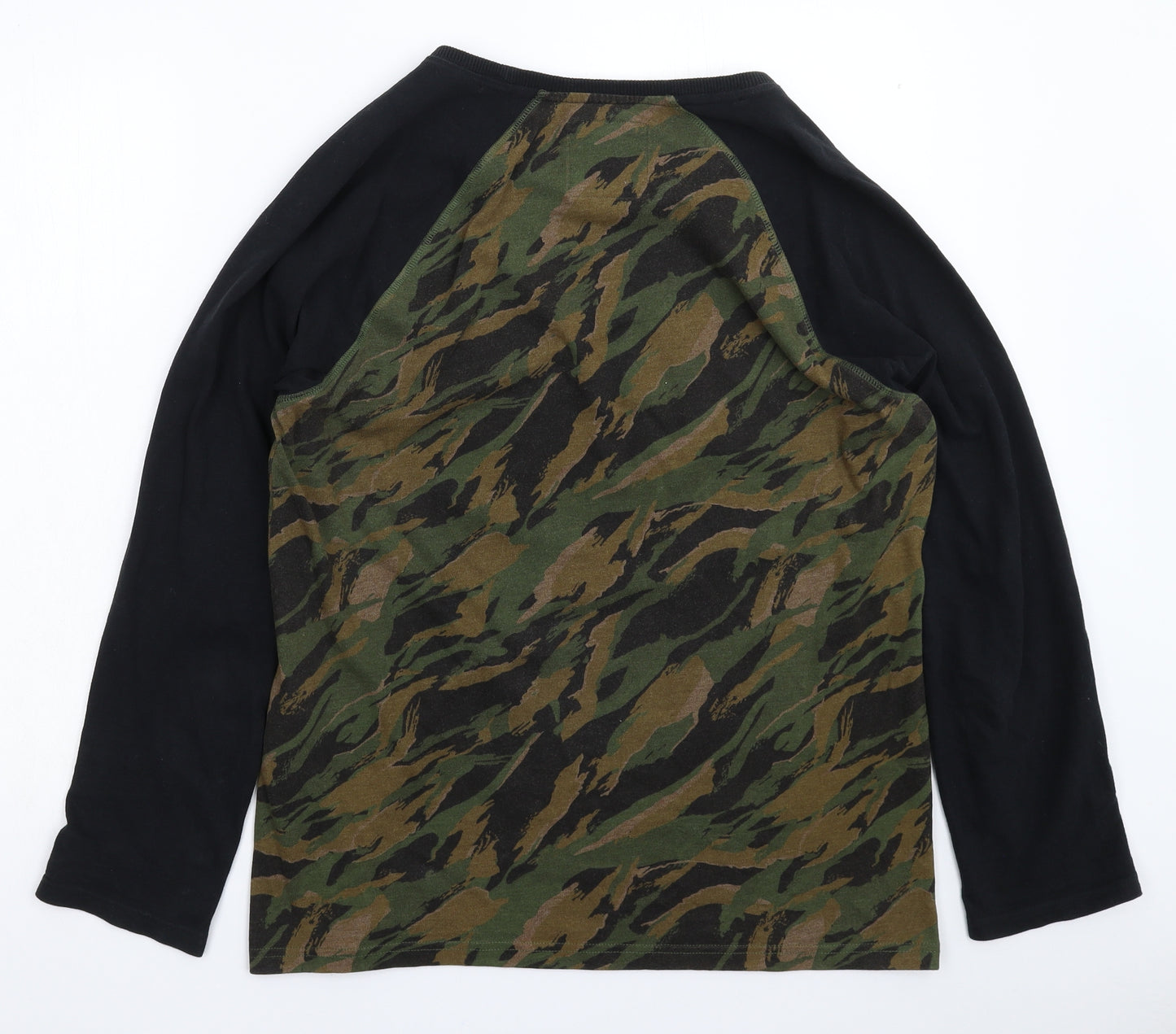 Superdry Mens Multicoloured Camouflage   T-Shirt Size XL