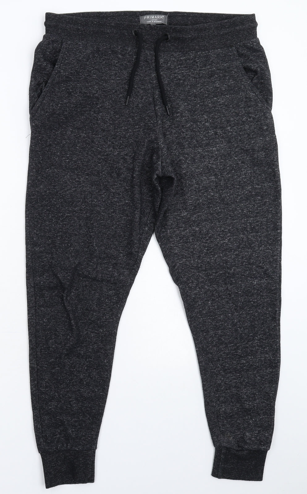 Primark Mens Grey   Jogger Trousers Size L L26 in