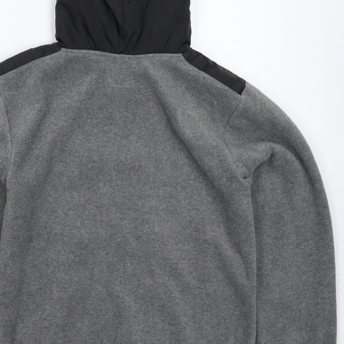 Jordan Boys Grey  Fleece Pullover Hoodie Size 12-13 Years