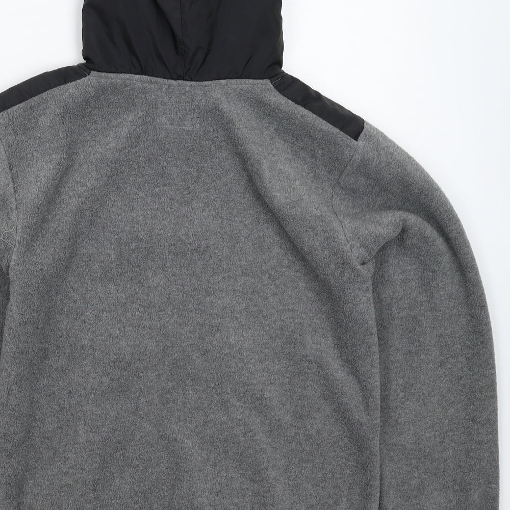 Jordan Boys Grey  Fleece Pullover Hoodie Size 12-13 Years