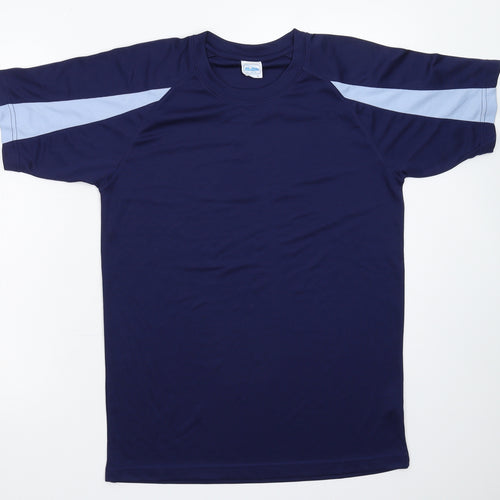 All We Do is Mens Blue   Jersey T-Shirt Size S