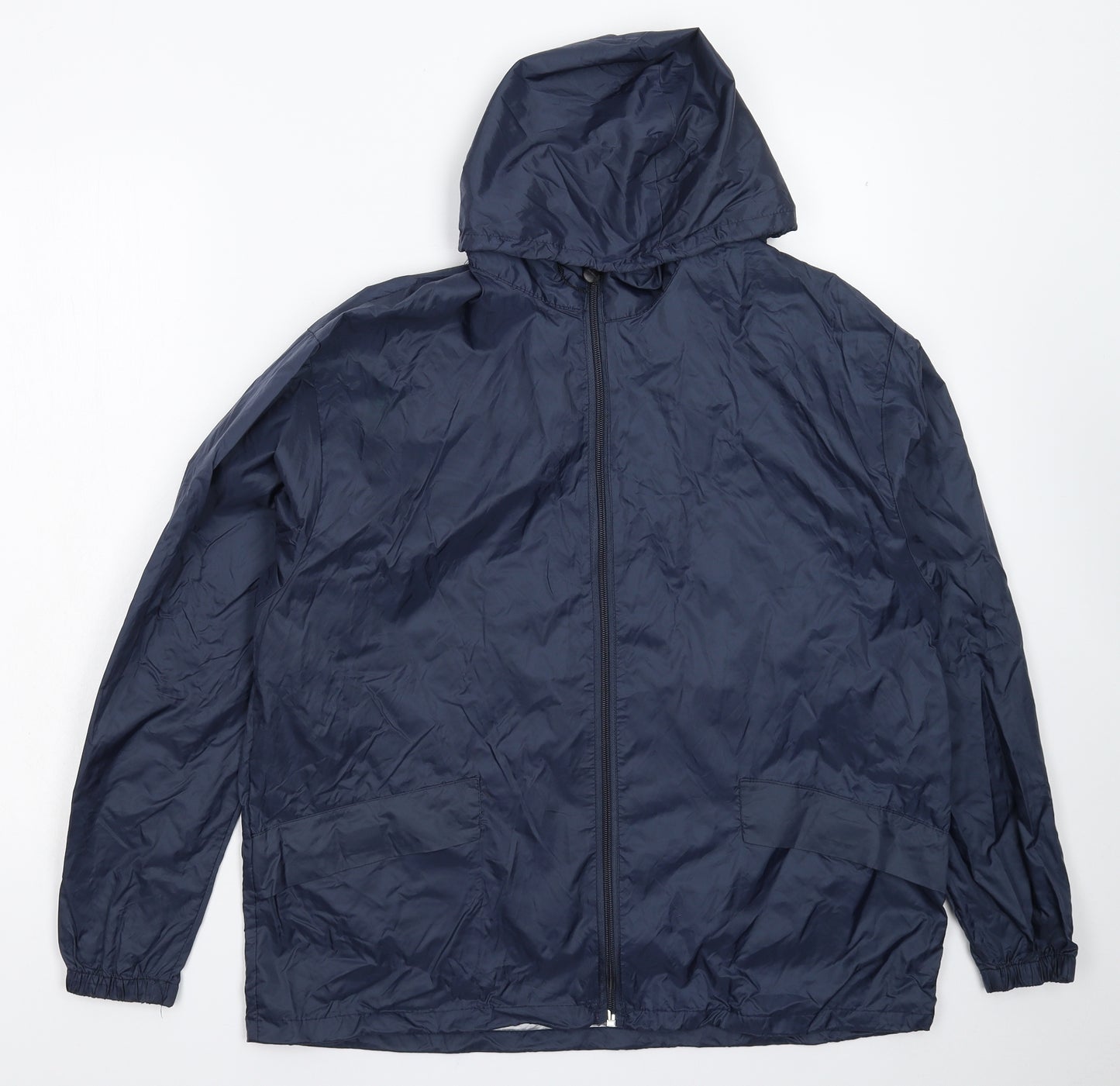 Result Mens Blue   Rain Coat Coat Size S