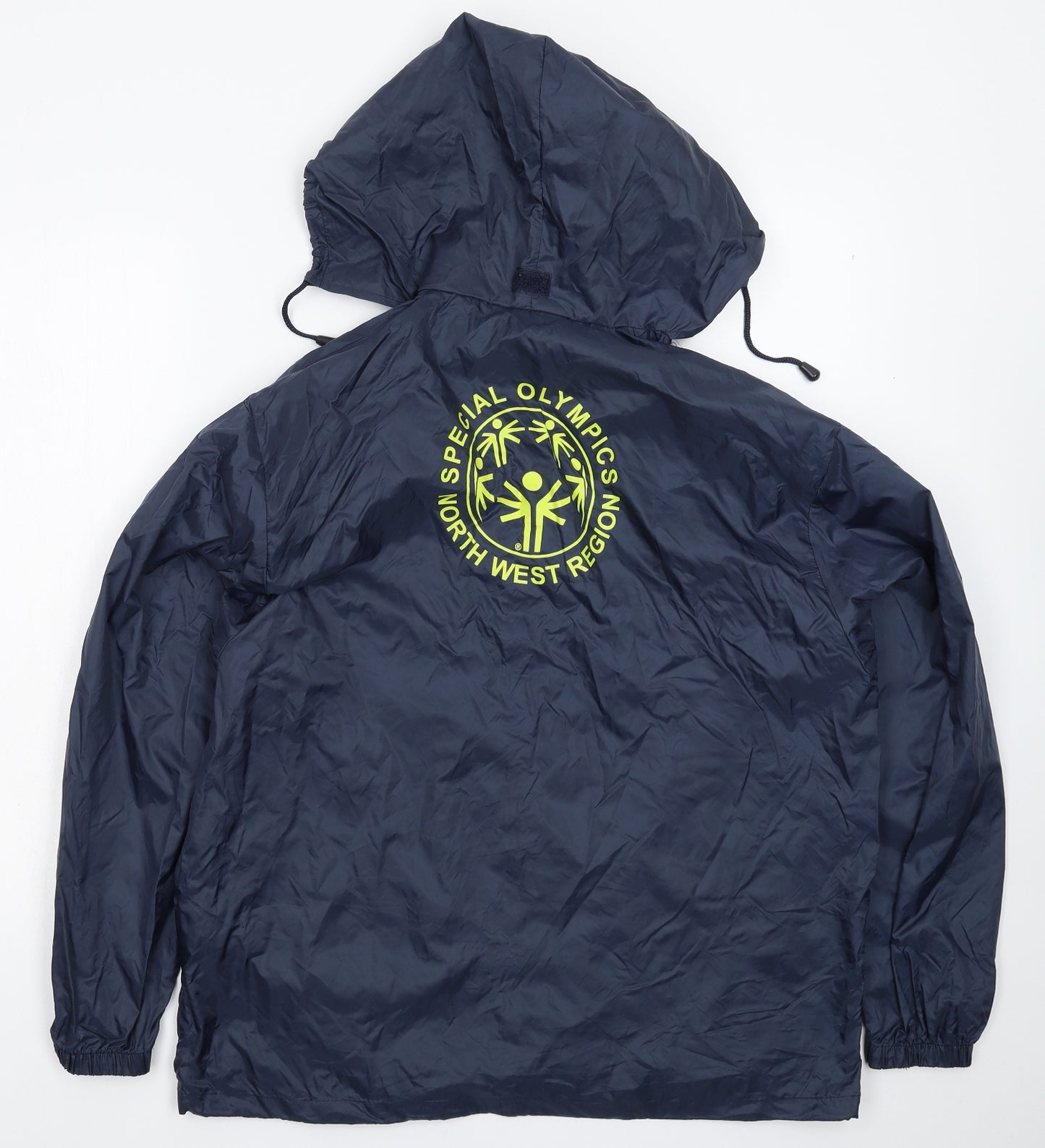 Result Mens Blue   Rain Coat Coat Size S