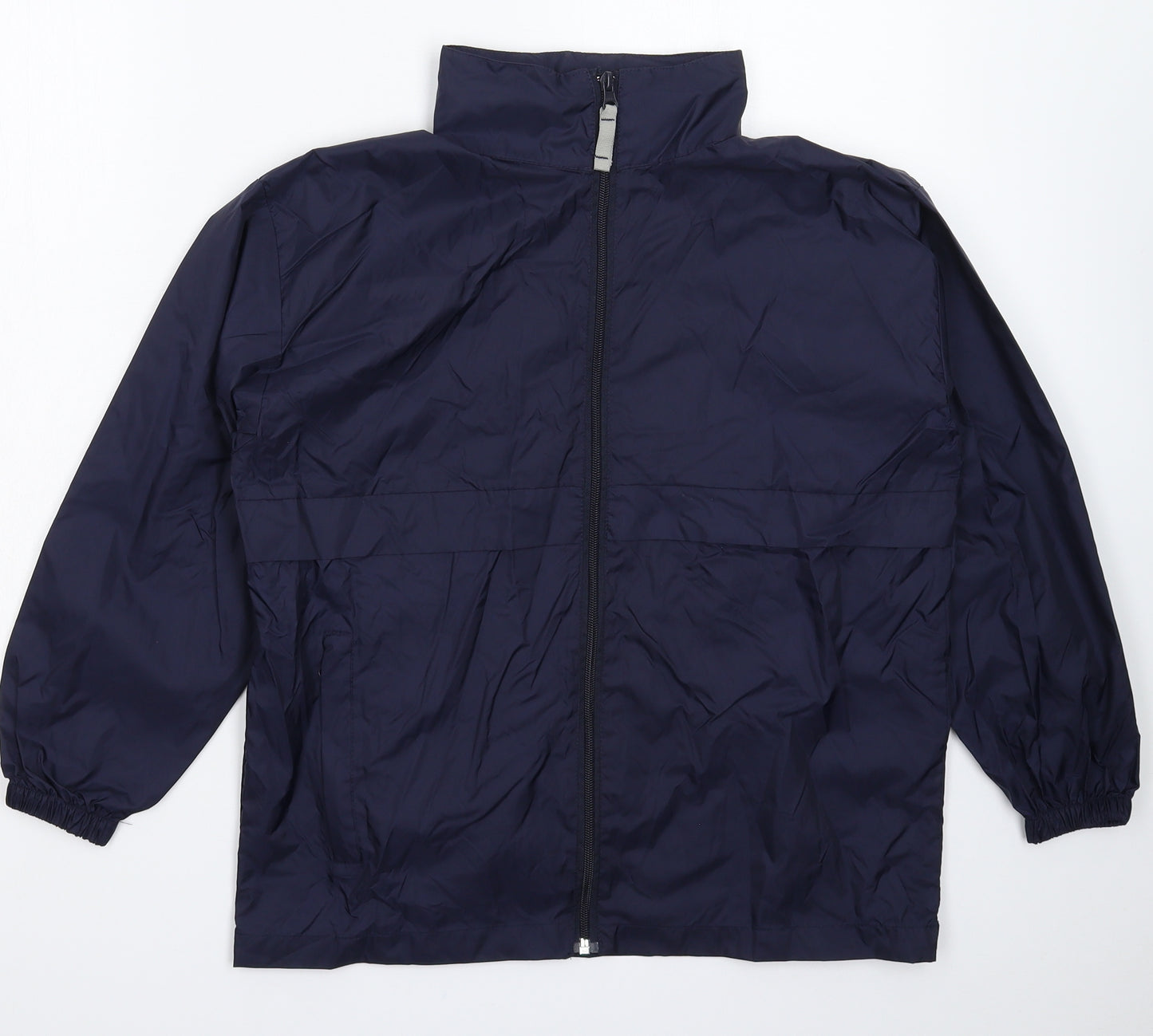B&C Womens Blue   Rain Coat Coat Size 14