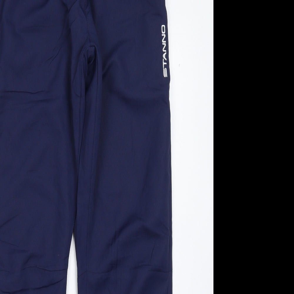Stanno Mens Blue   Jogger Trousers Size S L30 in