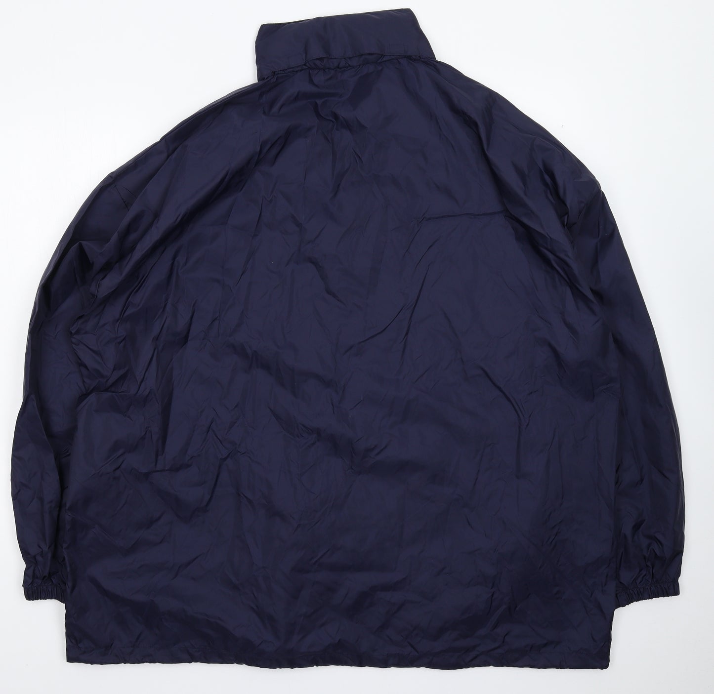 B&C Mens Blue   Rain Coat Coat Size 2XL