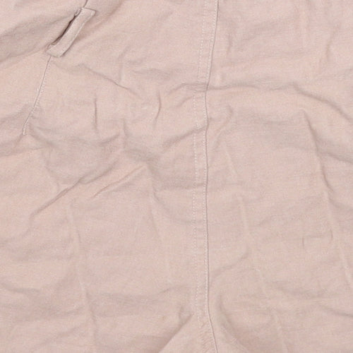 Miss Selfridge Womens Beige   Hot Pants Shorts Size 10