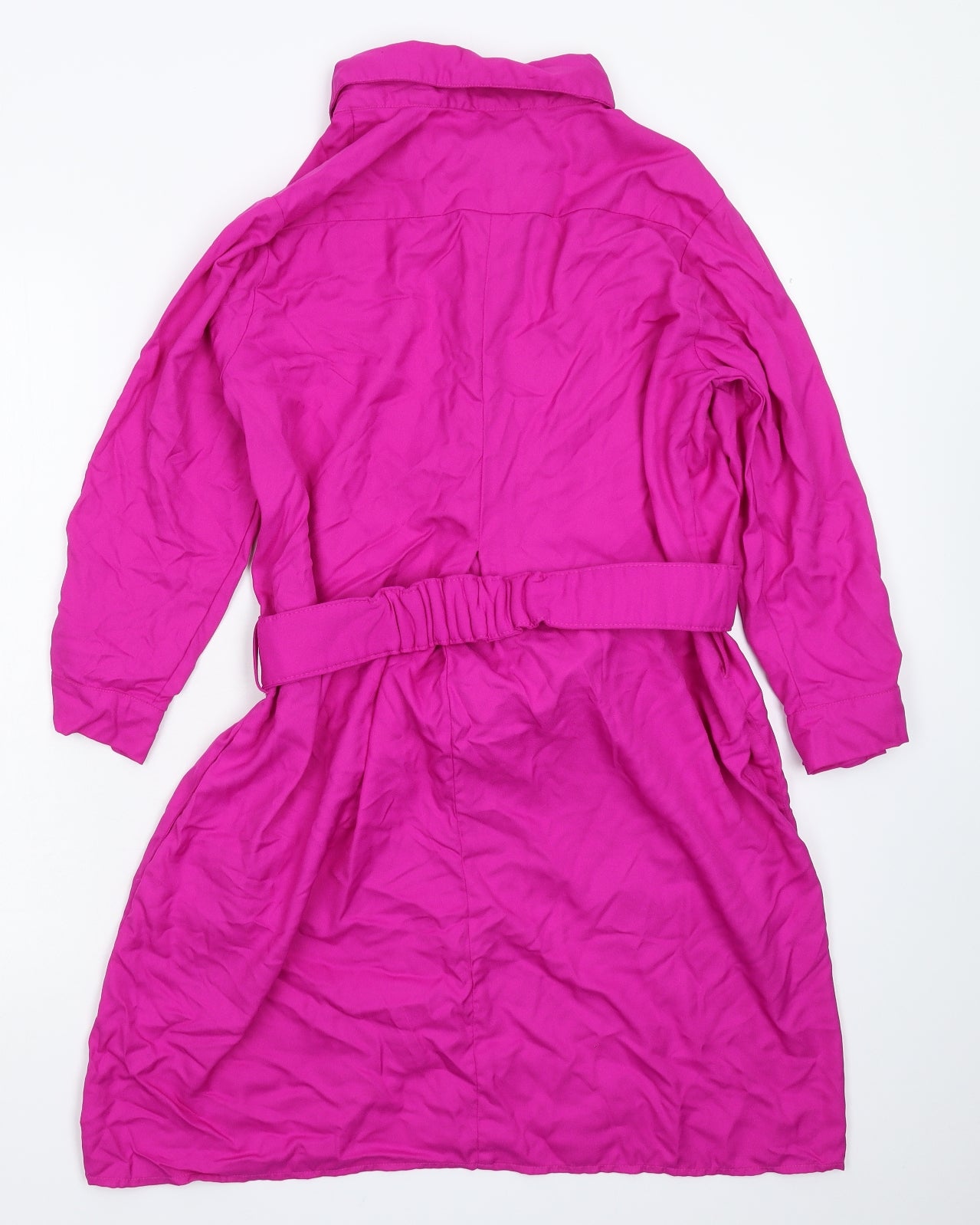 Dancing Leopard Womens Pink   Shirt Dress  Size 16