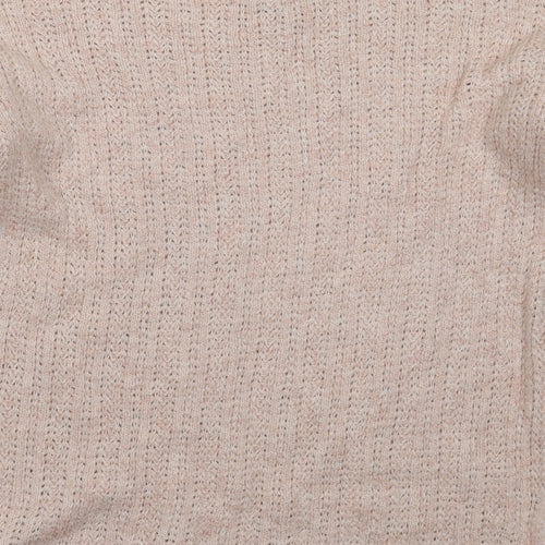 American Eagle Outfitters Womens Beige  Knit Pullover Jumper Size S