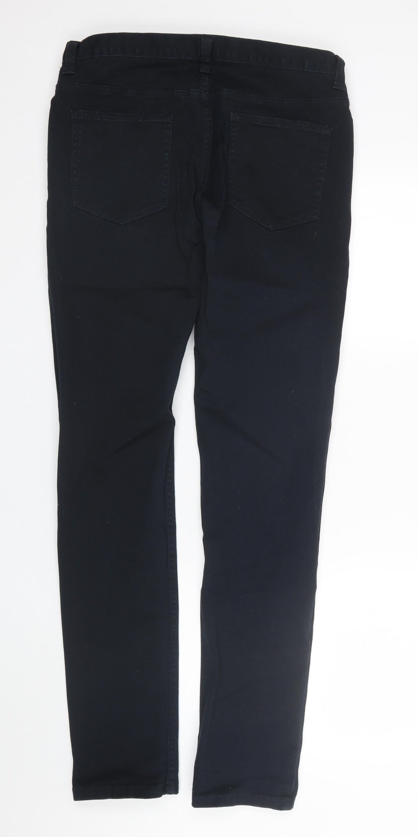 Denim co Mens Black  Denim Skinny Jeans Size 32 L32 in