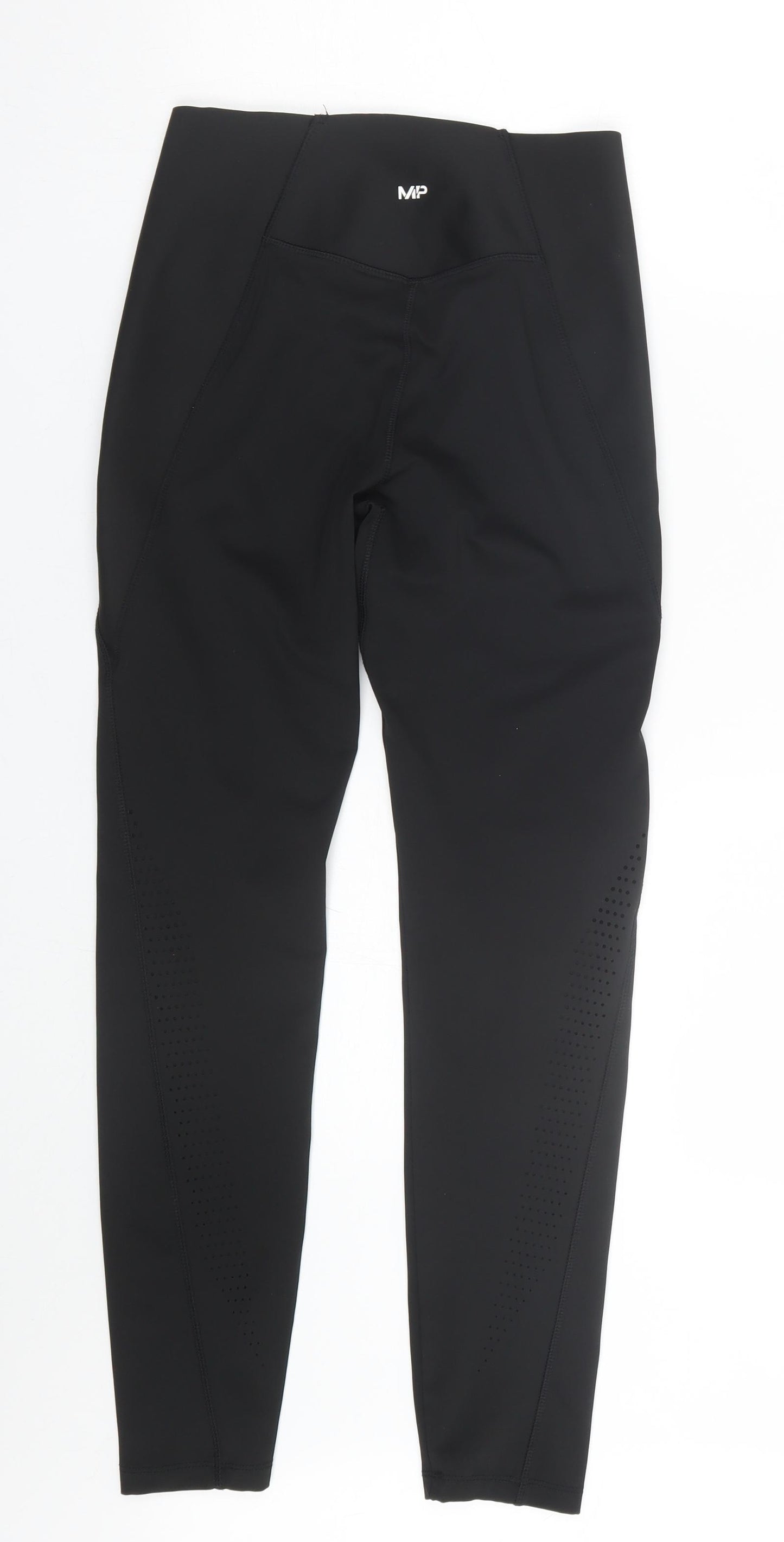 Myprotein Womens Black   Compression Leggings Size M L26 in